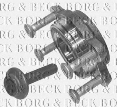 BORG & BECK bwk1062 -  Комплект подшипника ступицы колеса